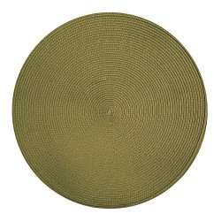 Lugar Americano 38cm Redondo Verde Oliva